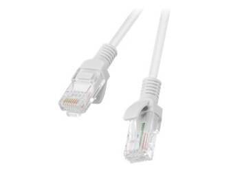 LANBERG PCU6-20CC-0025-S Lanberg Patchcord RJ45, kat. 6, UTP, 0.25m, szary, op. zbiorcze 10 szt