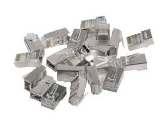 LANBERG PLS-6020EZ Lanberg wtyk sieciowy RJ45 (8P8C) KAT.6 FTP (20 SZT) przelotowy