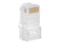 LANBERG PLU-6020 Lanberg wtyk sieciowy RJ45 (8P8C) KAT.6 UTP (20 SZT) DO LINKI I DO DRUTU