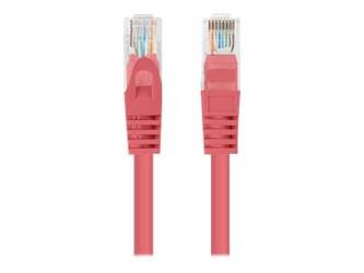 LANBERG Patchcord Cat.6 UTP 0.25m red 10-pack