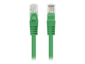 LANBERG Patchcord Cat.6 UTP 0.5m green 10-pack