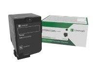 LEXMARK 75B20K0 Toner Lexmark 75B20K black zwrotny 13000 str. CS/CX 727 / CS728