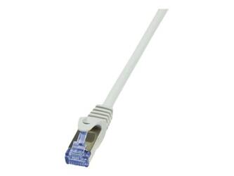 LOGILINK CQ3052S LOGILINK Patchcord Cat.6A 10G S/FTP PIMF PrimeLine 2m szary