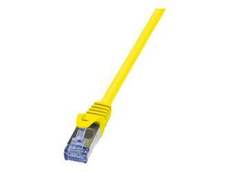 LOGILINK CQ3067S LOGILINK Patchcord Cat.6A 10G S/FTP PIMF PrimeLine 3m żółty