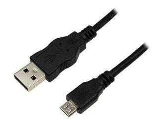 LOGILINK CU0058 LOGILINK - Kabel USB 2.0 Typ-A męski do Typ- micro B męski dł. 1m, czarny