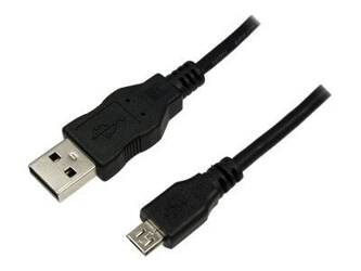 LOGILINK CU0059 LOGILINK - Kabel USB 2.0 Typ-A męski do Typ- micro B męski dł. 3m, czarny