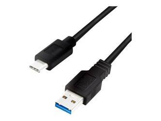 LOGILINK CU0168 LOGILINK - Kabel USB 3.2 Gen1x1, męski USB-A na męski USB-C, czarny, 1m