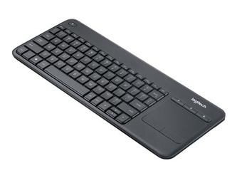 LOGITECH 920-007145 Logitech Wireless Touch Keyboard K400 Plus Black (US International)