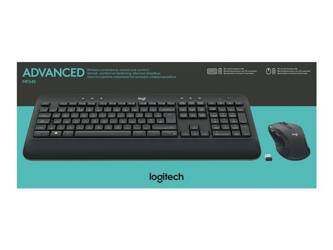 LOGITECH 920-008923 Logitech klawiatura bezprzewodowa + mysz MK545 ADVANCED, Czarna, US