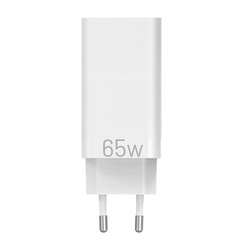 Ładowarka sieciowa GaN  2xUSB-C+ USB-A Vention FAAW0-EU 2.4A PD 65W/30W/30W biała