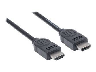 MANHATTAN 306119 Manhattan Kabel monitorowy HDMI/HDMI 1.3 1,8m ekranowany czarny