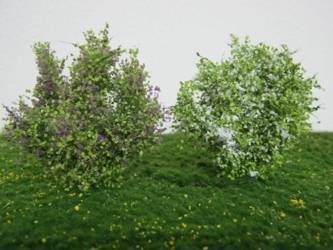 MiniNatur: Kwitnące wiosenne krzewy 5 cm (2 szt)