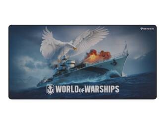 NATEC GENESIS Podkładka pod mysz Carbon 500 Maxi World of Warships Błyskawica 900x450mm