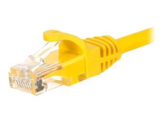 NETRACK BZPAT26Y Netrack patchcord RJ45, osłonka zalewana, kat. 6 UTP, 2m żółty