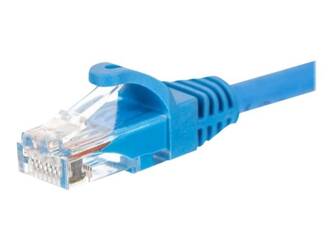 NETRACK BZPAT36B Netrack patchcord RJ45, osłonka zalewana, kat. 6 UTP, 3m niebieski