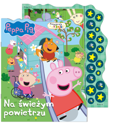 Na świeżym powietrzu. Świnka Peppa. Przyjaciele z bajki