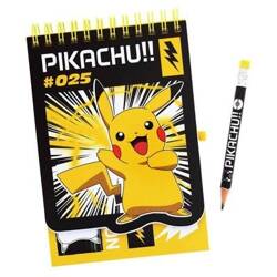 Notes A5 z ołówekiem Pokemon Anime PKAM5586