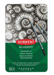Ołówki Derwent pud metal 12 (6B-5H)
