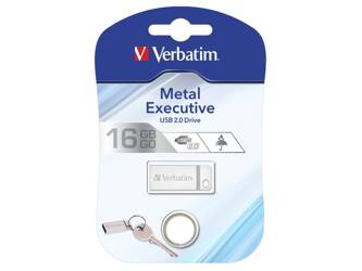 PENDRIVE VERBATIM 16GB METAL EXECUTIVE USB 2.0