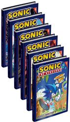 Pakiet Sonic the Hedgehog. Tomy 1-6