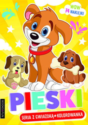 Pieski. Kolorowanka