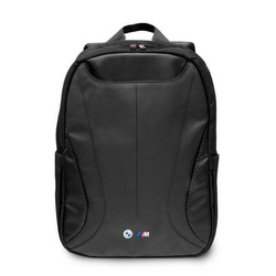 Plecak BMW Carbon&Leather Tricolor na laptop 16`` - czarny