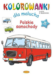 Polskie samochody. Kolorowanki dla malucha