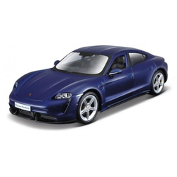 Porsche Taycan Turbo S Blue 1:24 BBURAGO