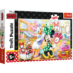 Puzzle 100 Minnie w salonie kosmetycznym 16387