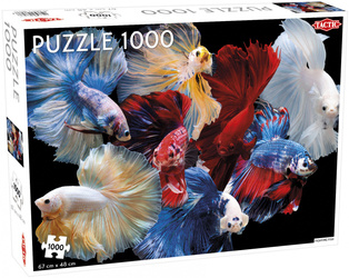 Puzzle 1000 Animals Fighting Fish