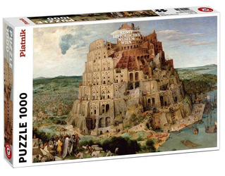 Puzzle 1000 Bruegel wieża Babel