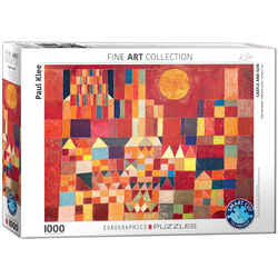 Puzzle 1000 Castle and Sun by Paul Klee 6000-0836