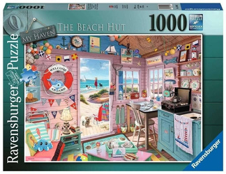 Puzzle 1000 Chatka na plaży