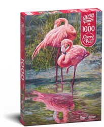 Puzzle 1000 Cherry Pazzi Bingo Flamingo 30431