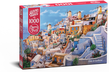 Puzzle 1000 Cherry Pazzi Color di Santorini 30035