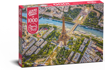 Puzzle 1000 Cherry Pazzi View over Paris Eiffel Tower 30189