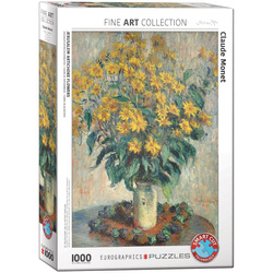 Puzzle 1000 Jerusalem Artichoke Flowers Claude Monet 6000-0319