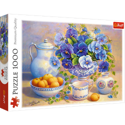 Puzzle 1000 Niebieski bukiet 10466