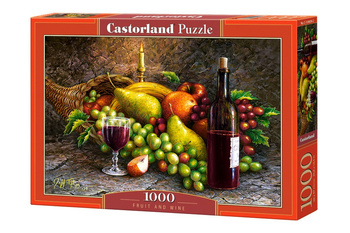 Puzzle 1000 Owoce i wino C-104604-2