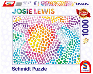 Puzzle 1000 PQ Josie Lewis kolorowe bańki mydlane 111718