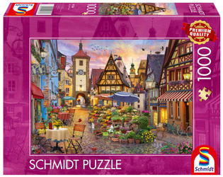 Puzzle 1000 PQ Rothenburg ob der Tauber / Bawaria / Niemcy 112343