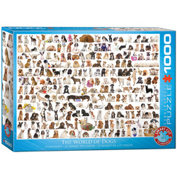 Puzzle 1000 The world of dogs 6000-0581