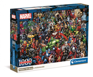Puzzle 1000 compact Impossible puzzle! Marvel
