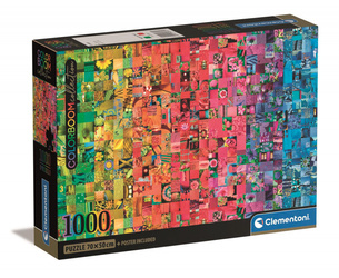 Puzzle 1000 compact compact colorboom collection