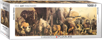 Puzzle 1000 panoramic Noah's Ark by Haruo Takino 6010-4654