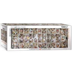 Puzzle 1000 panoramic The Sistine Chapel Ceiling 6010-0960