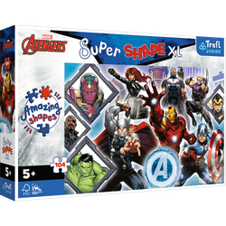 Puzzle 104 XL Super Shape Twoi ulubieni Avengersi 50018