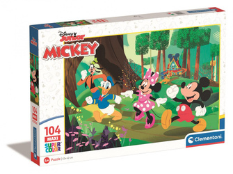 Puzzle 104 maxi super kolor Mickey and friends 23772