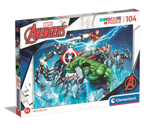 Puzzle 104 super kolor Marvel Avengers 25744