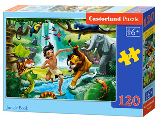 Puzzle 120 Księga dżungli B-13487